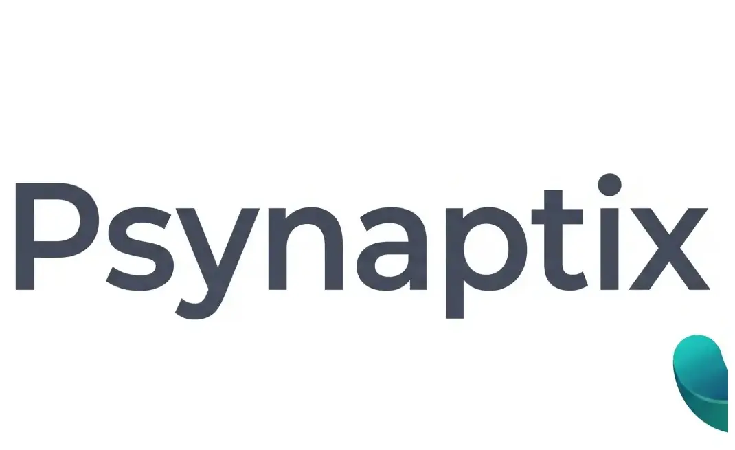 Psynaptix diagram - learner signals, external learning platforms, and research tools flow into Psynaptix